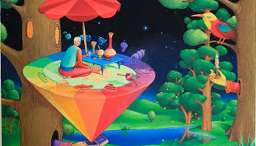 Dîner dans le bois