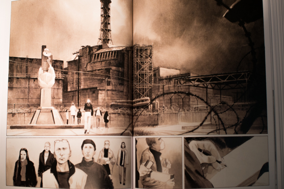 Extrait du livre "Un printemps à Tchernobyl" d'Emmanuel Lepage