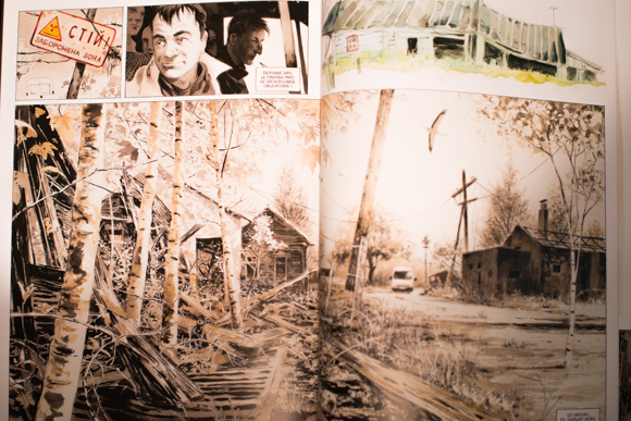 Extrait du livre "Un printemps à Tchernobyl" d'Emmanuel Lepage