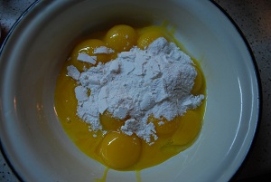 jaune oeufs