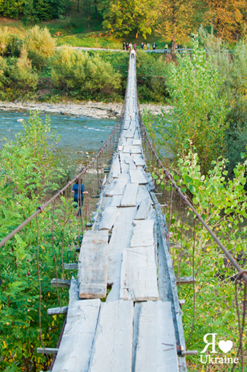 Pont dans les Carpates
