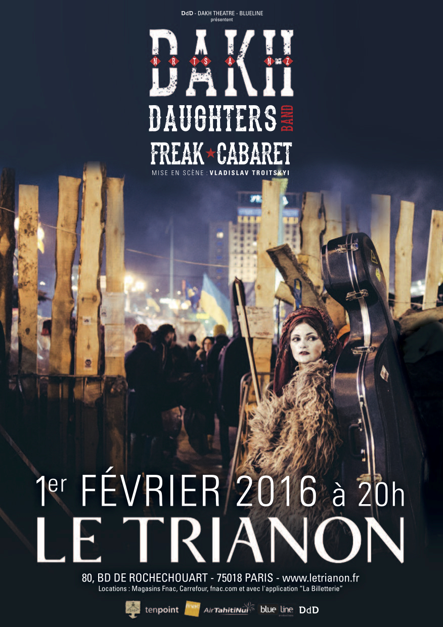 La tournée française de Dakh Daughters J'aime l'Ukraine
